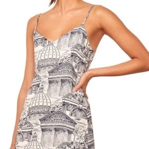 Reformation Seville Mini Tank Slip Dress in Rome Size: L